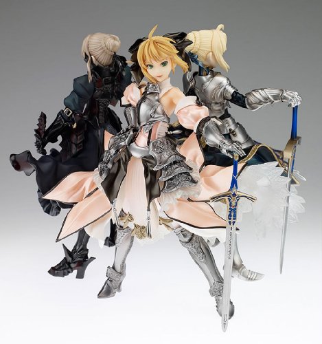 Fate/unlimited codes Saber Lily 1/8スケール New Gift Fate Unlimited Codes Saber Lily Pvc 1/8 Scale About 18 Cm